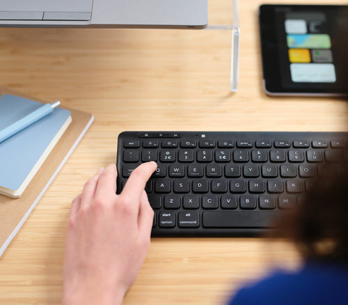 Trust Lyra keyboard Office USB + RF Wireless + Bluetooth QWERTY UK English Black Trust Lyra keyboard Office USB + RF Wireless + Bluetooth QWERTY UK English Black